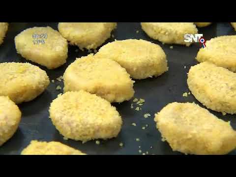 Cocina LMCD: Nuggets kzeritos con salsa de queso cheedar