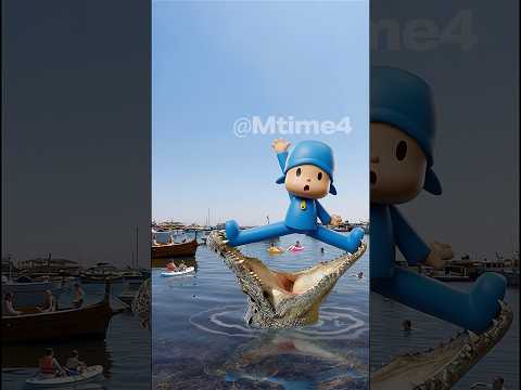 He Won’t Get Eaten… Until He Does! Then The Hat Reveal Hits! 🐊😵‍💫🧢😂!