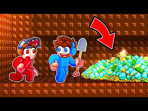 KOPEME TAJNÝ TUNEL, ABYCHOM VYKRADLI BANKU v Robloxu...