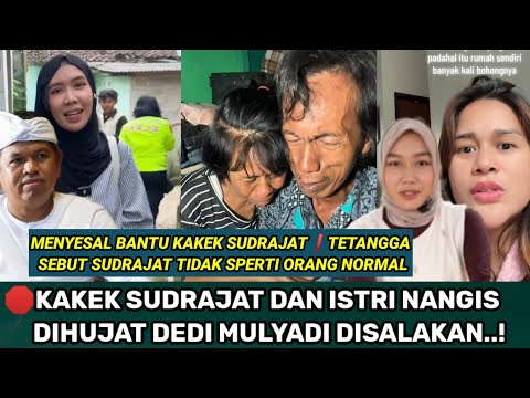 KAKEK PENJUAL ES DAN ISTRI NANGIS DIHUJAT NETIZEN DEDI MULYADI DISALAKAN?