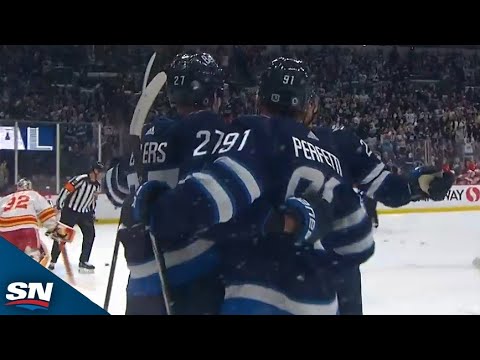 Cole Perfettis Heroic Solo Effort Set Up Nikolaj Ehlers Goal