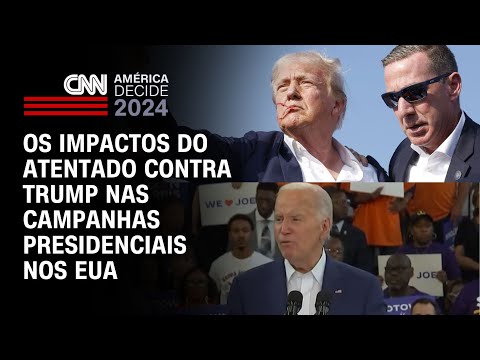 ​Os impactos do atentado contra Trump nas campanhas presidenciais nos EUA | CNN NEWSROOM