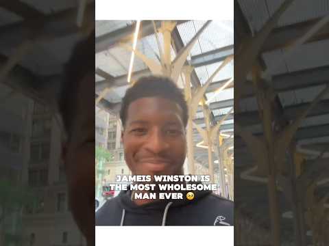 We All Have A Why! 🥲 Jameis Winston is So Wholesome ❤️ #nfl #football