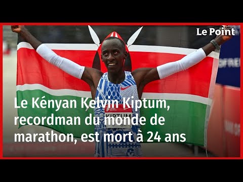 Le Kényan Kelvin Kiptum, recordman du monde de marathon, est mort à 24 ans