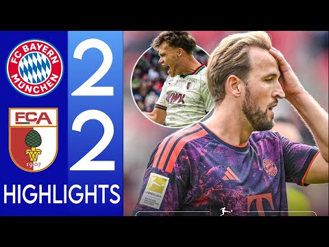 <strong>FC</strong> <strong>Bayern</strong> <strong>Munich</strong> vs Augsburg 2-2 | Bundesliga HIGHLIGHTS