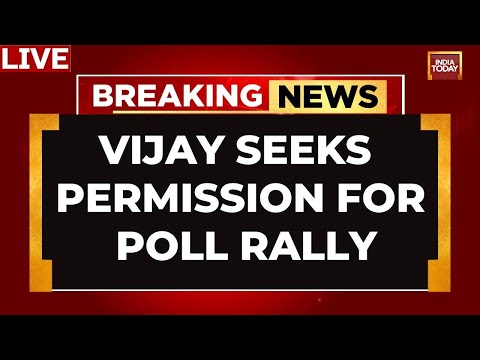 Vijay's Next Political Rally Updates LIVE | Month After Stampede Horror, TVK's Vijay To Hold Rally