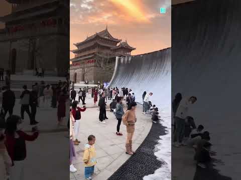 She Tried Everything to Touch the Water… But Something Was Wrong! 😳