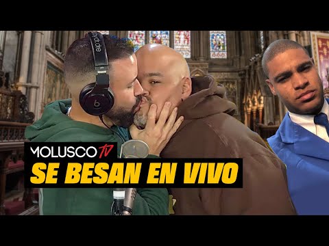 Molusco, Alí y Robert se besan EN VIVO para callarle la boca a Pastor