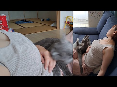 咬まれママ。狂暴性が収まったあとは一緒に寝る。