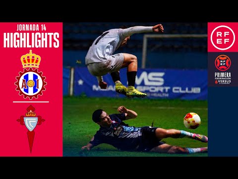 Resumen #PrimeraFederación | Real Avilés Ind 1-2 RC Celta Fortuna | Jornada 14 | Temporada 2025/26