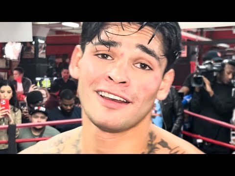 Ryan garcia gets turnt up on devin haney during fired up workout