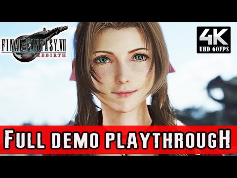 FINAL FANTASY 7 REBIRTH PS5 – DAWN OF A NEW ERA IN JUNON | FULL DEMO PLAYTHROUGH【4K60ᶠᵖˢ UHD】