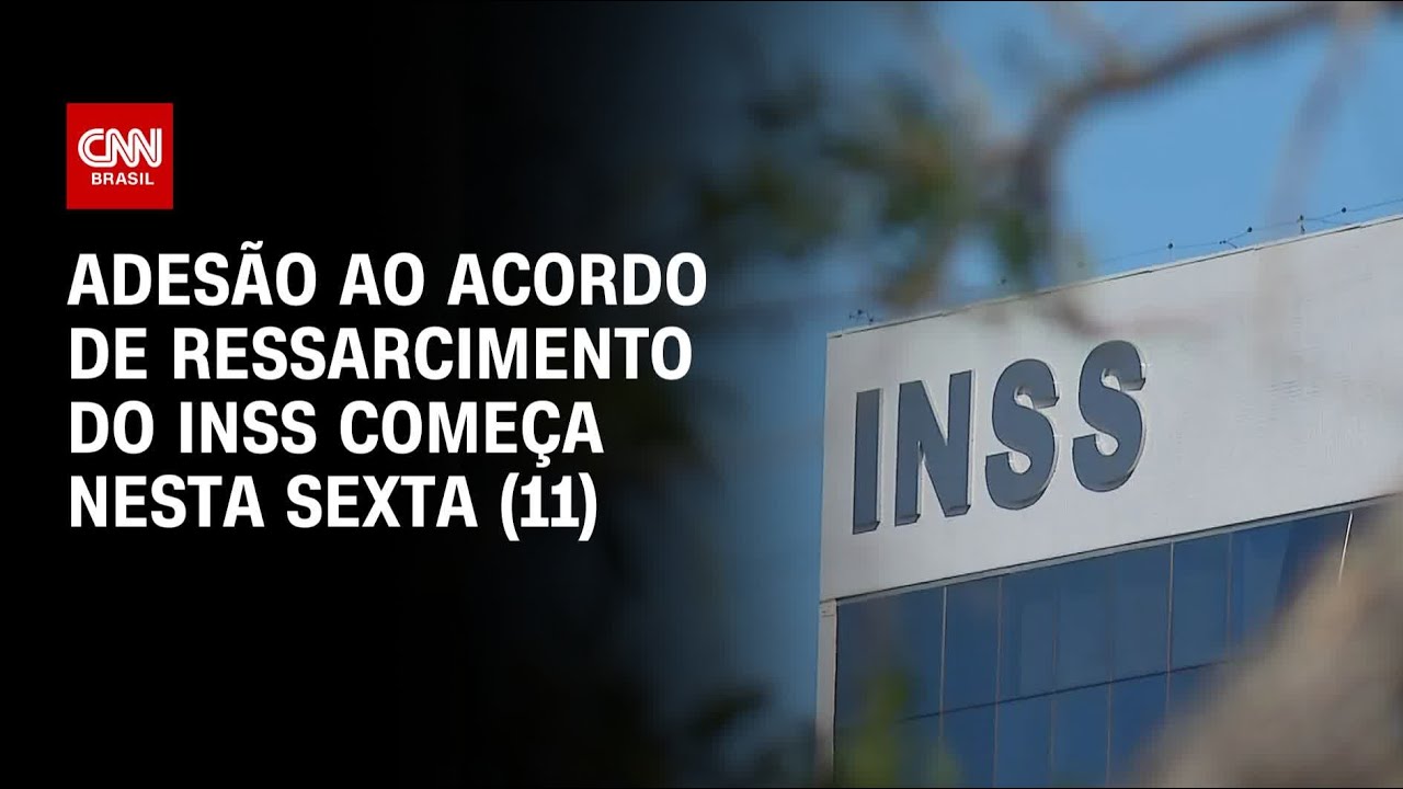 INSS Adesão ao acordo de ressarcimento começa nesta sexta 11 | CNN PRIME TIME