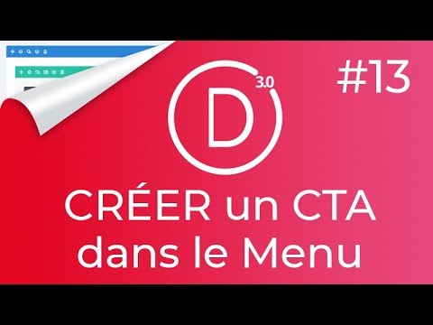 #DIVI 13 - Créer un Bouton CTA dans le MENU de votre site (CSS Wordpress)