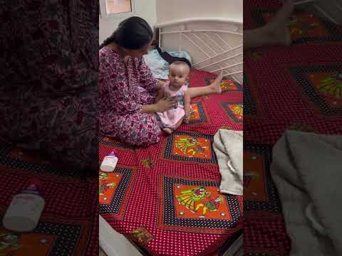 आम्ही गेलो मामा कडे😍पण आजी गेली होती गावाला😔 #minivlog #vlog #shortvideo #baby #familyvlog #love