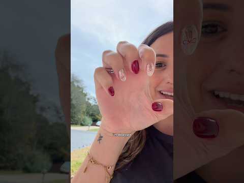 my husband reacts to my nails #shorts