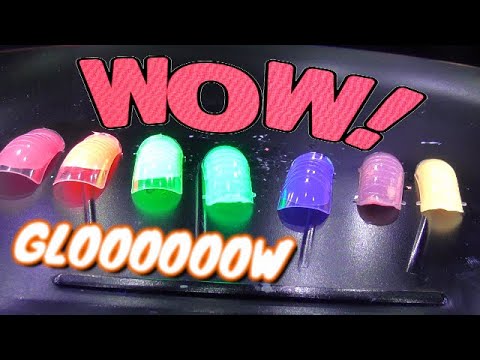 Glow In The Dark Polygel With Impossible Tabs! | PART 2 | ABSOLUTE NAILS