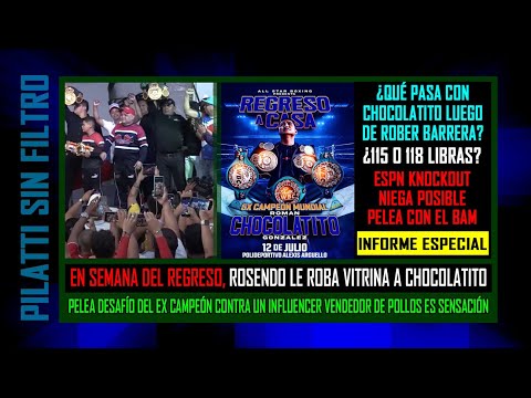 En semana de Chocolatito-Barrera, toda Nicaragua pendiente de Rosendo Alvarez  vs. Juan Caldera