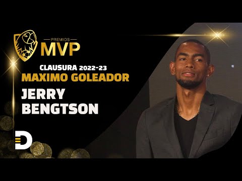 Jerry Bengtson ganador del galardón del Máximo Goleador del Clausura 2022-2023 de la Liga Nacional