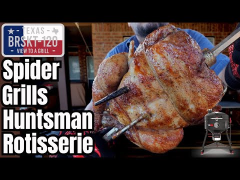 Rotisserie Chicken - Spider Grills Huntsman