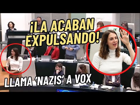 ¡Liada monumental en el pleno de Madrid! Almeida sale en defensa de Vox y Rita Maestre expulsada