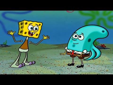 SpongeBob but it's ruined by AI