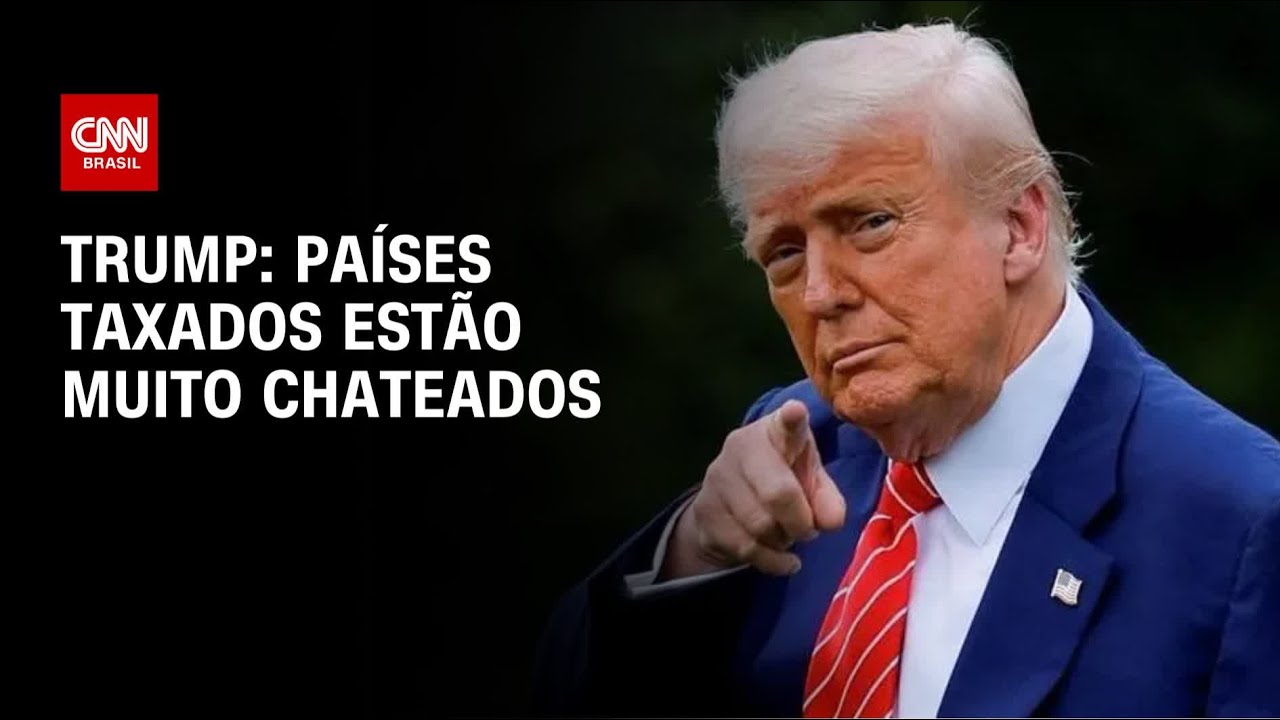 Trump diz que novas tarifas deixaram os países muito chateados | AGORA CNN