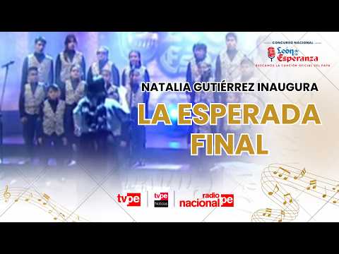 "León de la Esperanza": Natalia Gutiérrez inaugura la gran final del concurso
