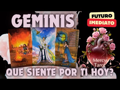 ? Geminis ? QUE SIENTE POR TI? Lo que hay en el corazón de tu Persona Especial #geminis #hoy