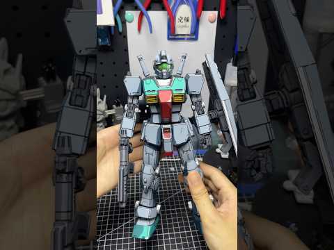 Custom 2D mô hình 1/72 RGM-79 GM SLEGGAR | DOJO #gundam #gunpla #custom #modelkit #anime