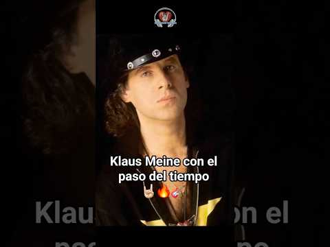 Klaus <strong>el</strong> vocalista <strong>de</strong> Scorpions con <strong>el</strong> paso del tiempo 🤘🏻🔥 #rock #scorpions #klausmeine