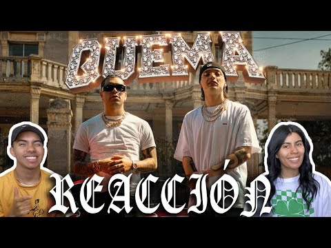 REACCIÓN II Ryan Castro, Peso Pluma - QUEMA  (Video Oficial)