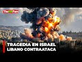 BOMBARDEOS MASIVOS DESDE LIBANO COLAPSAN DEFENSAS ISRAEL?ES  TheMXFam