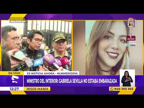 Gabriela Sevilla no colabora con los exámenes según fiscal