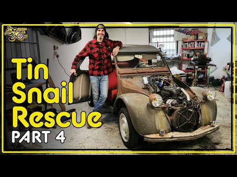 Rescuing my Abandoned 1963 Citroen 2CV Part 4 // Patina Resto Mod