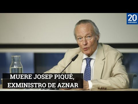 Muere el exministro y economista Josep Piqué