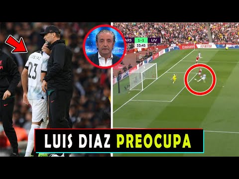 ASI REACCIONA PRENSA ESPAÑOLA A LESION Y ASISTENCIA DE LUIS DIAZ ARSENAL VS LIVERPOOL 3-2