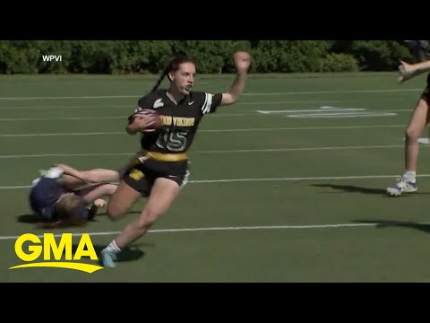 Flag football for girls recognized as school sport in Pennsylvania