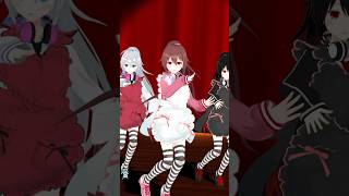 3色リアで「カフェ樂園」踊ってみた #踊ってみた #vtuber #shorts