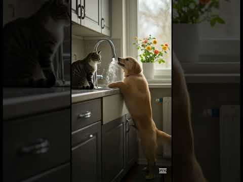 get in trouble with mom with AI #cute #puppy #love