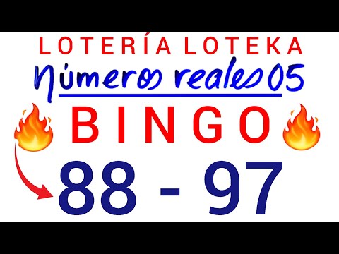 Qué PALÉ (( 88 - 97 )) BINGO loteria LOTEKA HOY/ PALÉ Y SÚPER que MÁS SALEN en las LOTERÍAS este DÍA