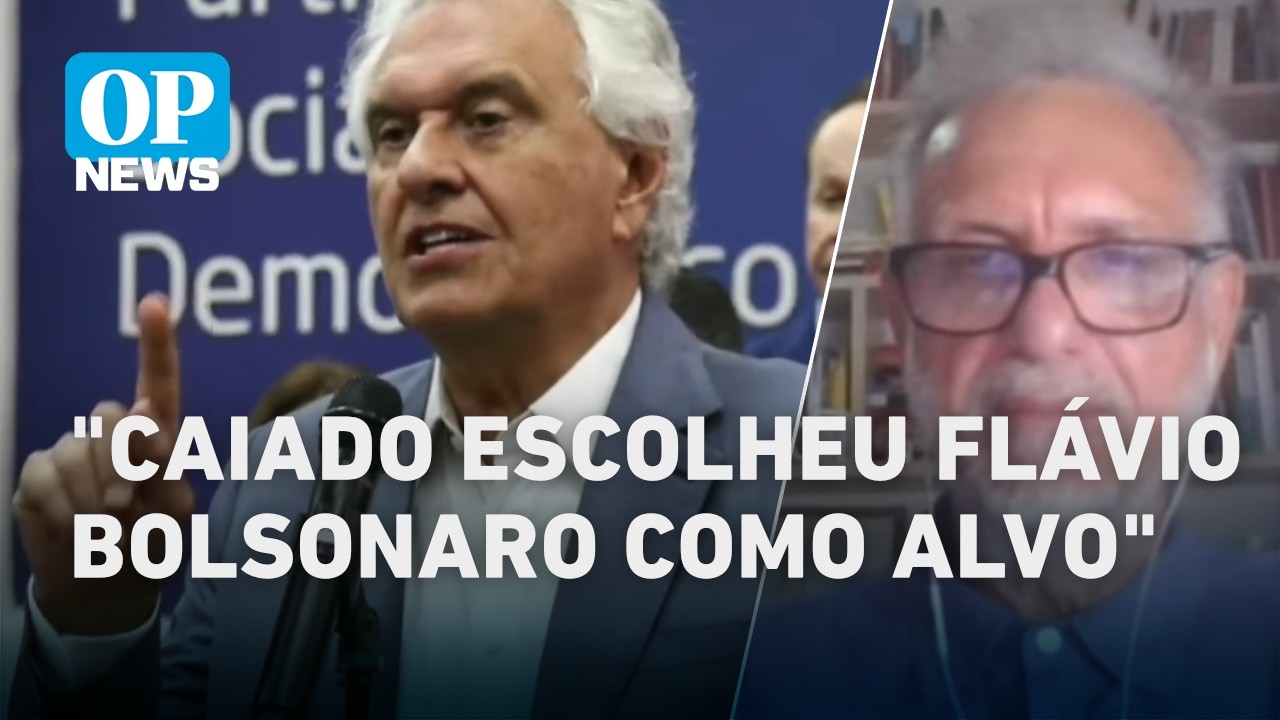Ronaldo Caiado x Flávio Bolsonaro: A nova guerra da direita para 2026? l O POVO NEWS