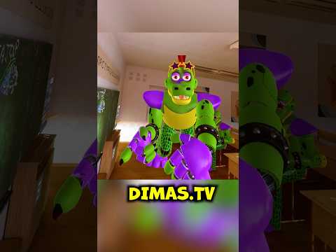 VR Гига Монти пришёл в школу аниматроников учится в VRChat FNAF COOP ВРчат Злой учитель часть 7