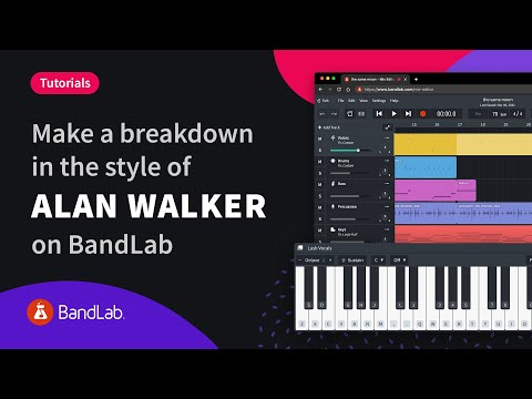 How to produce a Alan Walker style drop using BandLab's free web Mix Editor