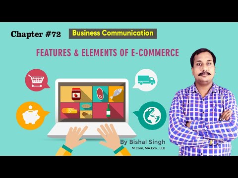 Feature & Element Of E-Commerce - Business Communication