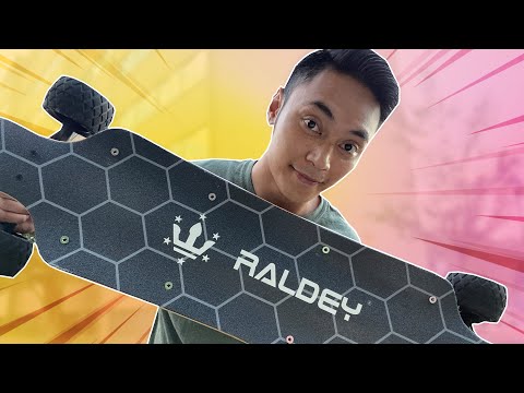 A Budget Electric Skateboard That LOOKS GOOD! (Raldey MT-V3 Speed and Range Test)