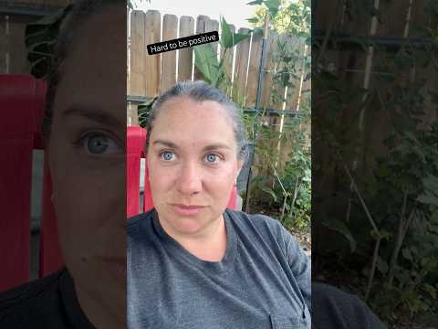 It’s been hard to be positive. But keep going▶️ #workingseeds #sahm #colorado #thegrind #positivity