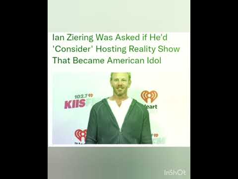 Ian Ziering Was Asked if He'd 'Consider' Hosting Reality Show That Became American Idol