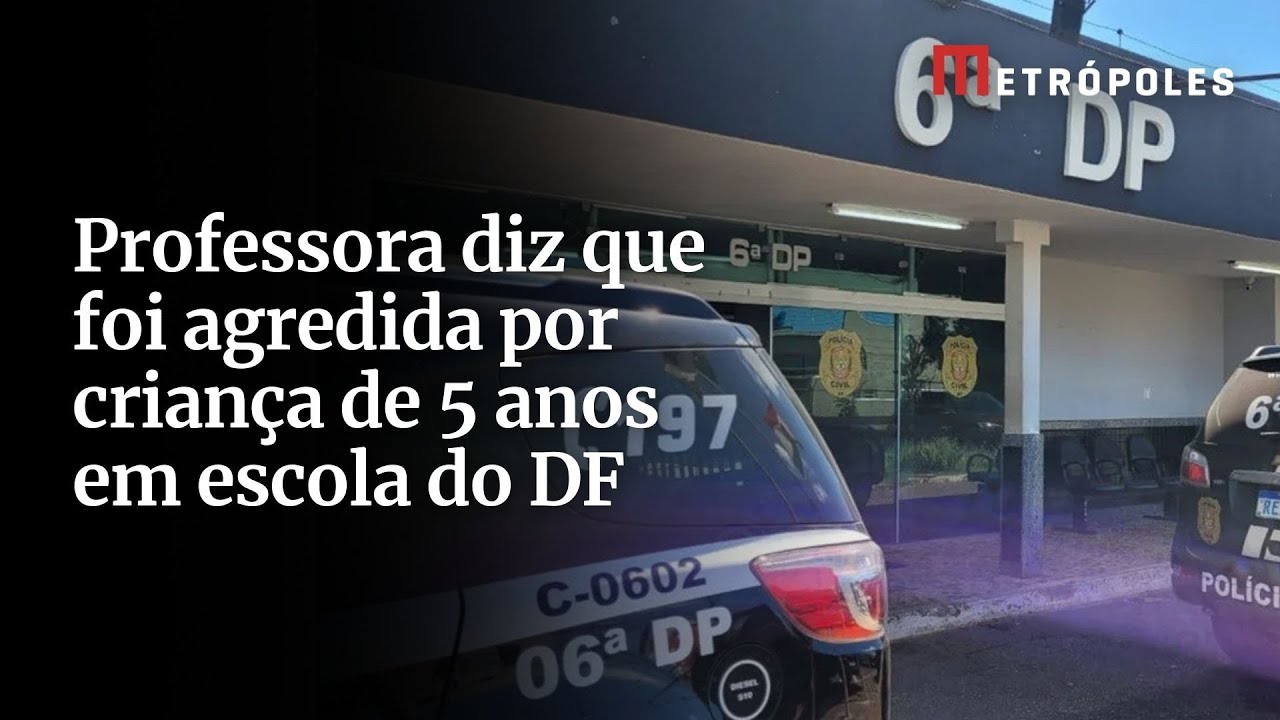 Rodo mordida e cuspe confusão entre professora e criança acaba na PCDF