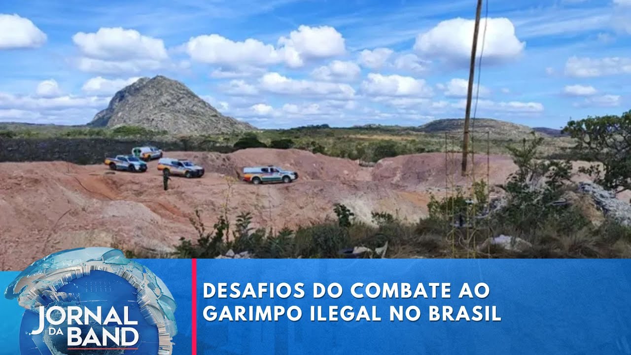 Combate ao garimpo ilegal desafio das autoridades é chegar aos financiadores | Jornal da Band